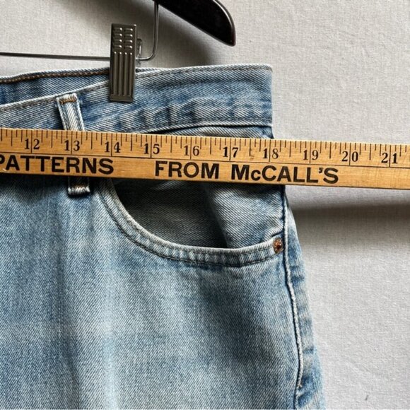 Vintage Levi’s 505 Straight Fit Light Blue Men's Jeans Sz 36 - Picture 10 of 13